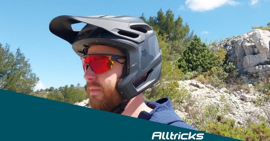 Test del casco MTB FOX Dropframe Pro